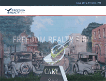 Tablet Screenshot of freedomrealtyfirm.com